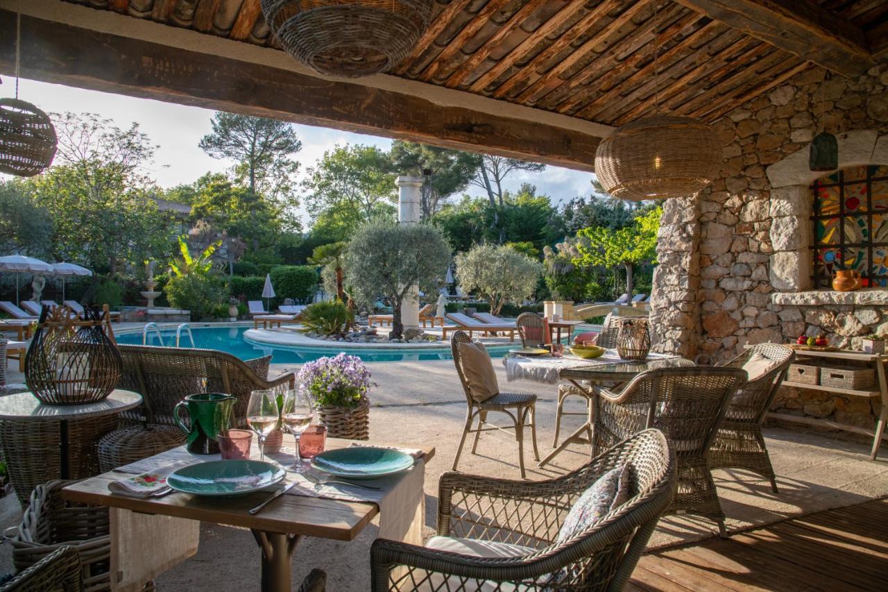 Hotel Les Messugues Saint-Paul-de-Vence Kültér fotó