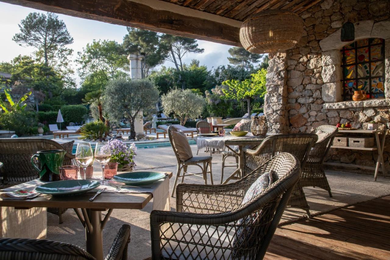 Hotel Les Messugues Saint-Paul-de-Vence Kültér fotó