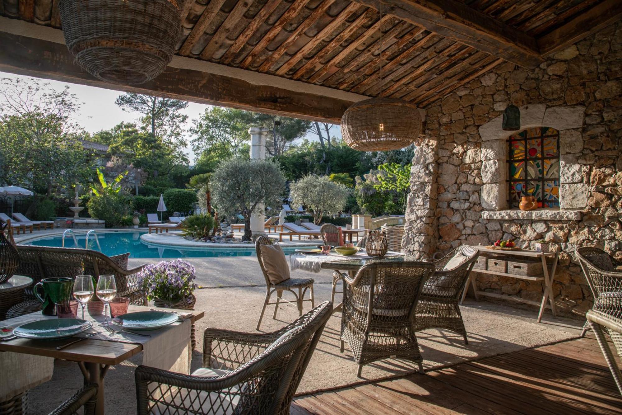 Hotel Les Messugues Saint-Paul-de-Vence Kültér fotó